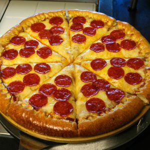2 Pepperoni Pizza