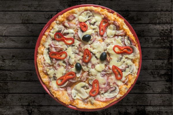 Ham & Mushroom Pizza