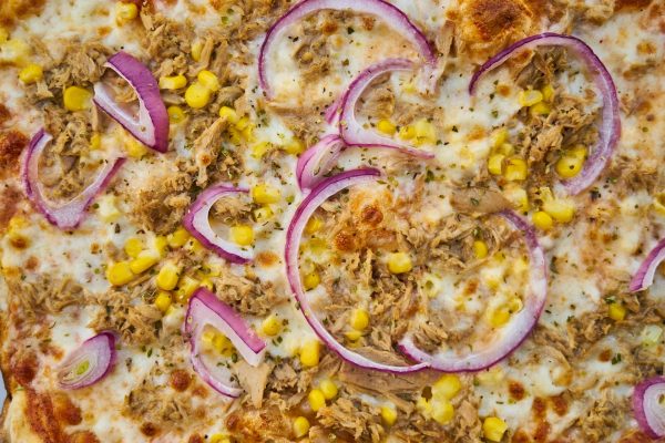 8 Tuna & Red Onion Pizza