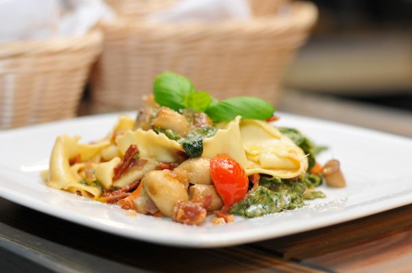 Mushroom & Spinach Ravioli